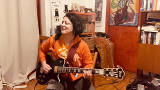 i&#39;m a woman  ( i&#39;m a backbone) -Chaka khan and Rufus cover + guitar solo