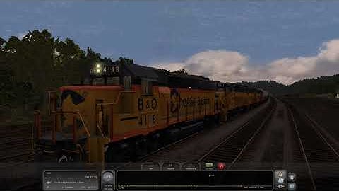 Train Simulator 2021 - [EMD GP40-2] - B&O Trailer Jet, Part 2 - 4K UHD