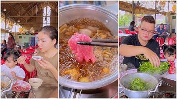 LẨU BÒ NHÚNG MẮM RUỐC QUÁN 8 CÒN | Hoa Phạm TV