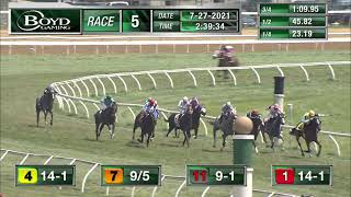 RACE 5 PROGRAM 7-27-2021