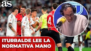 Lee la NORMA ITURRALDE de las manos y Garrido lo tiene claro: "ES GOL LEGAL DE ARDA GÜLER"