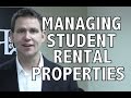 Student Rentals - Key Tip to Reduce Potential Problems with Students