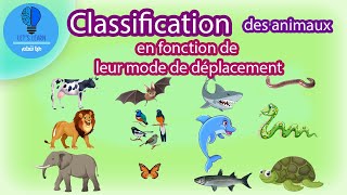 Classification des animaux en fonction de leur mode de déplacement | Let's Learn