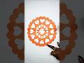 Easy Heart Paper Cutting ❤️ | DIY Paper Craft | #shorts #papercrafts #paper #papercutting
