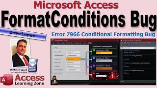 Microsoft Access Error 7966 FormatConditions Conditional Formatting Bug in VBA