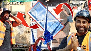 Lifting My 2.2 tonne Pool OVER My New House | House Update #8