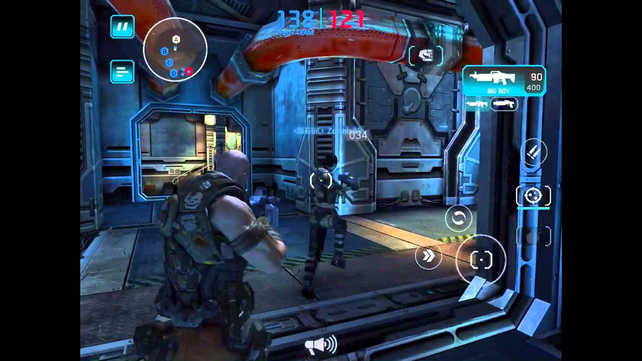 Shadowgun Deadzone Gameplay ZC - Vortex - The Final Five Kills to 100,000 (iOS)