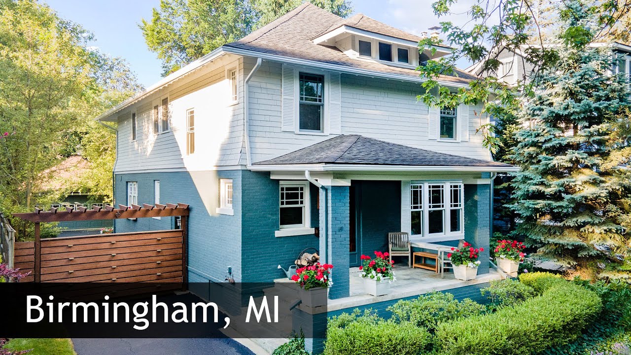 Tour of 580 Oakland Ave Birmingham, MI Real Estate & Homes YouTube