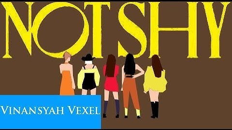 Itzy NOT SHY animation | a Rotoscope Animation