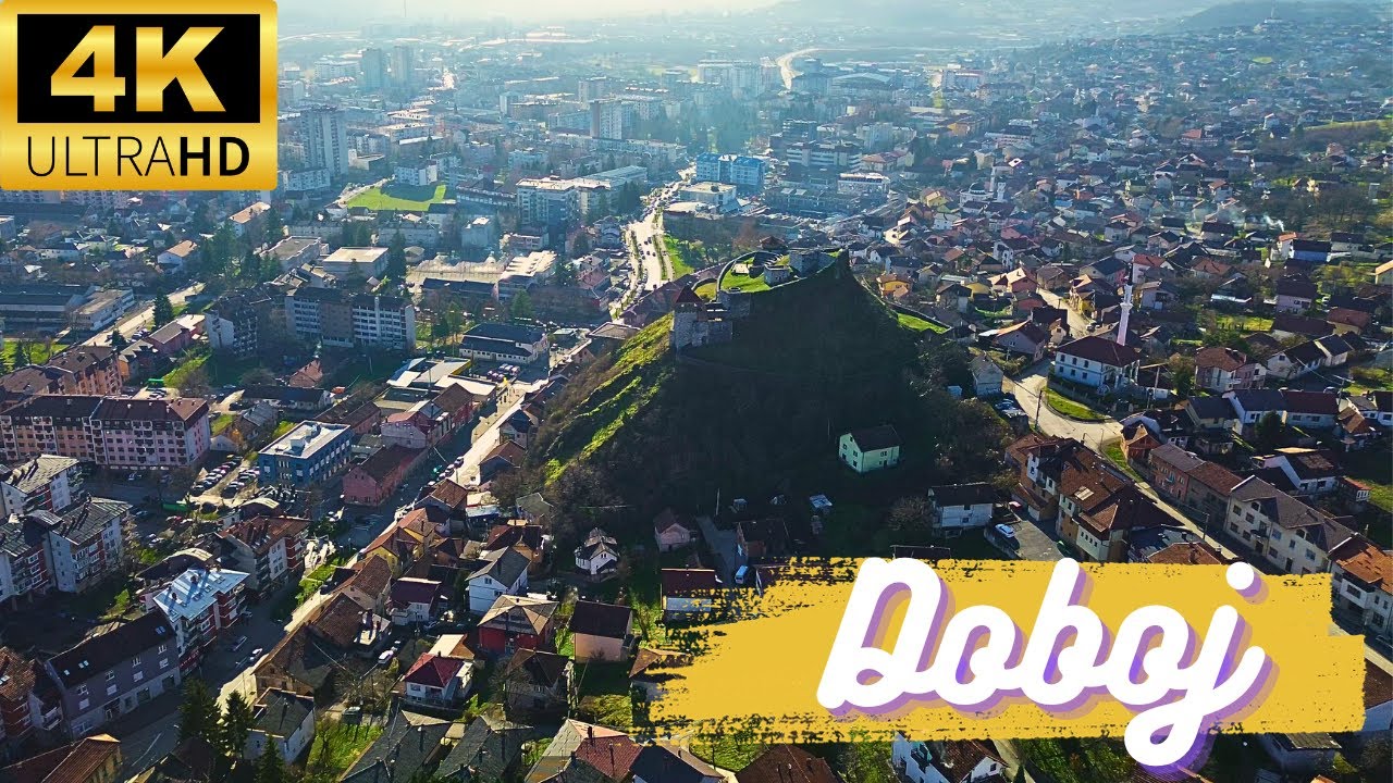 Doboj : Snimka iz zraka / dron video (4K)
