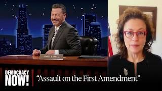 "Assault on the 1st Amendment": Dem. FCC Commissioner on Mega-Mergers & Trump Targeting Kimmel, ABC