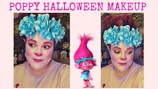 TROLLS POPPY MAKEUP TUTORIAL | BEGINNER FRIENDLY #trolls #halloween