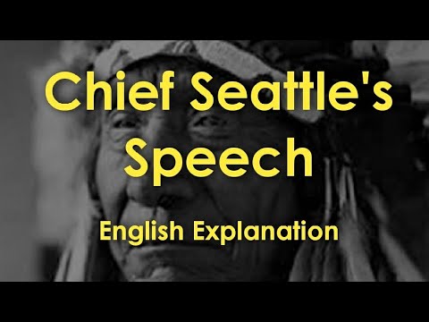 summary of chief seattle speech in 300 words