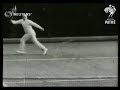 USA / TENNIS: Helen Wills Moody training for tennis tournament (1930) の動画、YouTube動画。