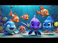 Ocean Dance with Baby Sharkie 🦈🌊🎶 | Fun Kids Dance Song | Underwater Nursery Rhyme