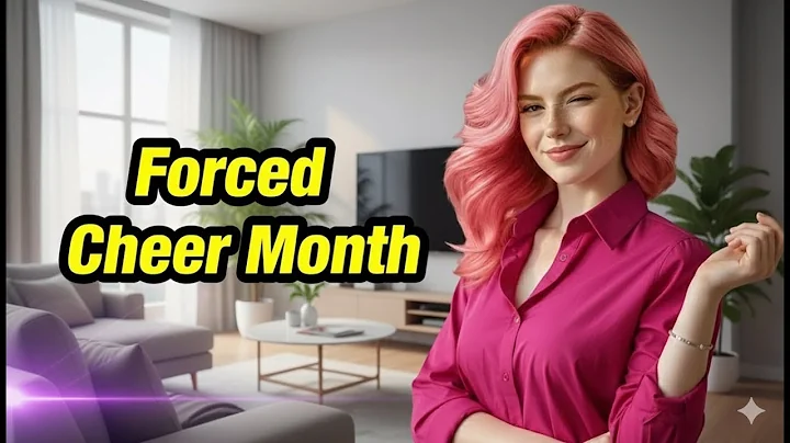Forced To Join The Cheer Team For A Month 📣💅   Crossdressing Challenge
