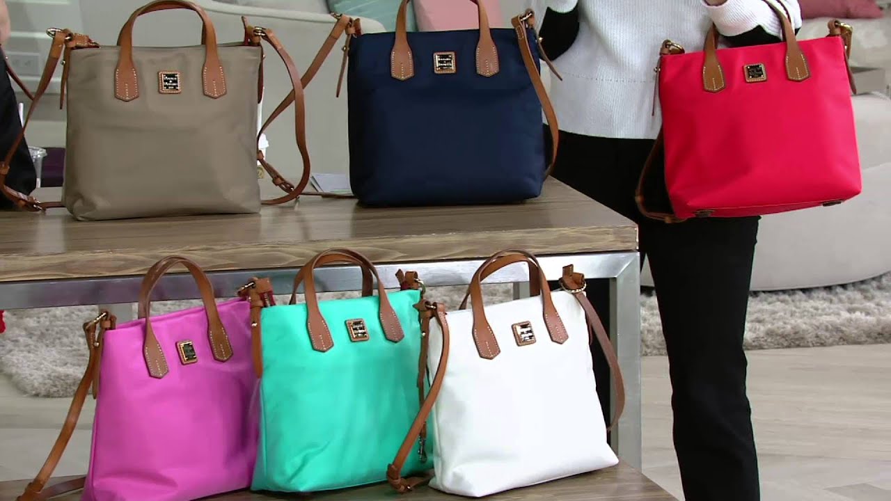 Dooney & Bourke Windham Nylon Cleo Crossbody Bag on QVC YouTube
