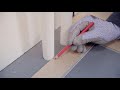 How to install Luxury Vinyl Tiles around pipes - Tarkett