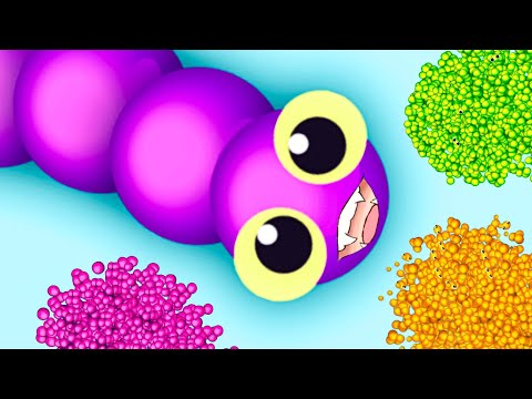Snake.io Old Rare Snake Vs Most Delicious Snake Food | Snake.io Powerful Old Snake The Map!