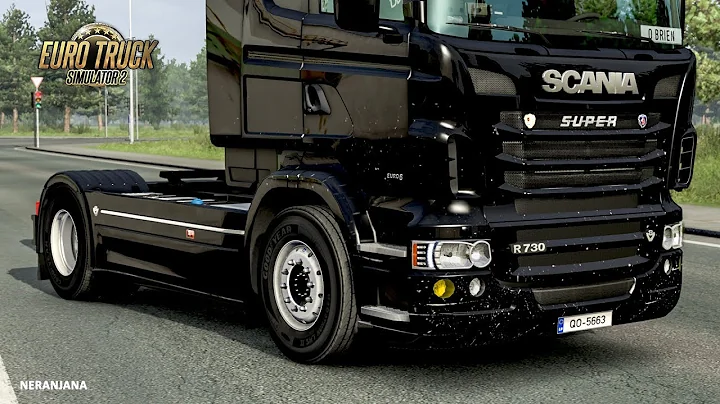 ETS 2 Mod | Scania RJL Scratched Multi color skin [ETS2 v1.36]