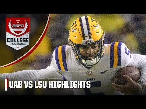 Uab blazers vs. Lsu tigers | full game highlights