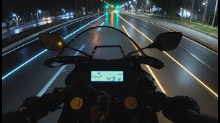 Lost in the Quiet City | Smooth Night Motorcycle Ride screenshot 2