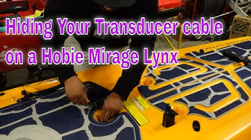 Hobie Lynx Fish Finder Modification