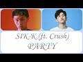 Sik K Party Ft Crush Han Rom Eng Color Coded Lyrics mp3