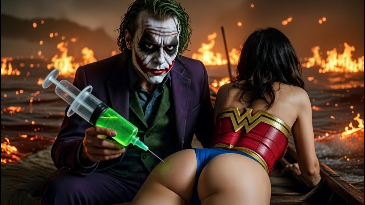 Unexpected Team Up 💔 A Cinematic Battle Against Joker and Red hulk Full AI Motion Story