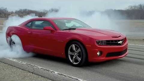2010 Camaro SS Burnout