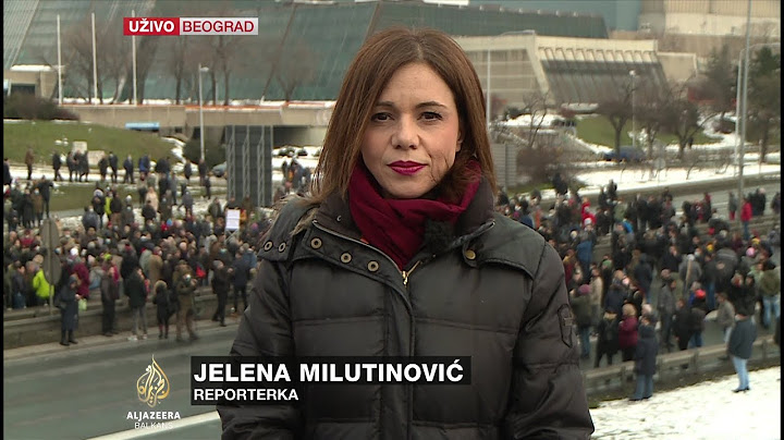 U Beogradu blokada autoputa na protestu protiv kompanije Rio Tinto