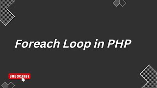 Print Numbers using Foreach Loop