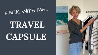 FALL Travel Capsule  Deciding what to take... pack with me!