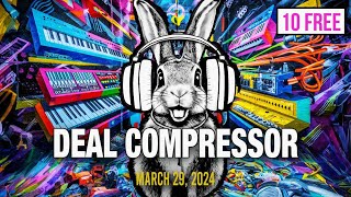 Deal Compressor March 29, 2024 | Music Software Sales & New Releases