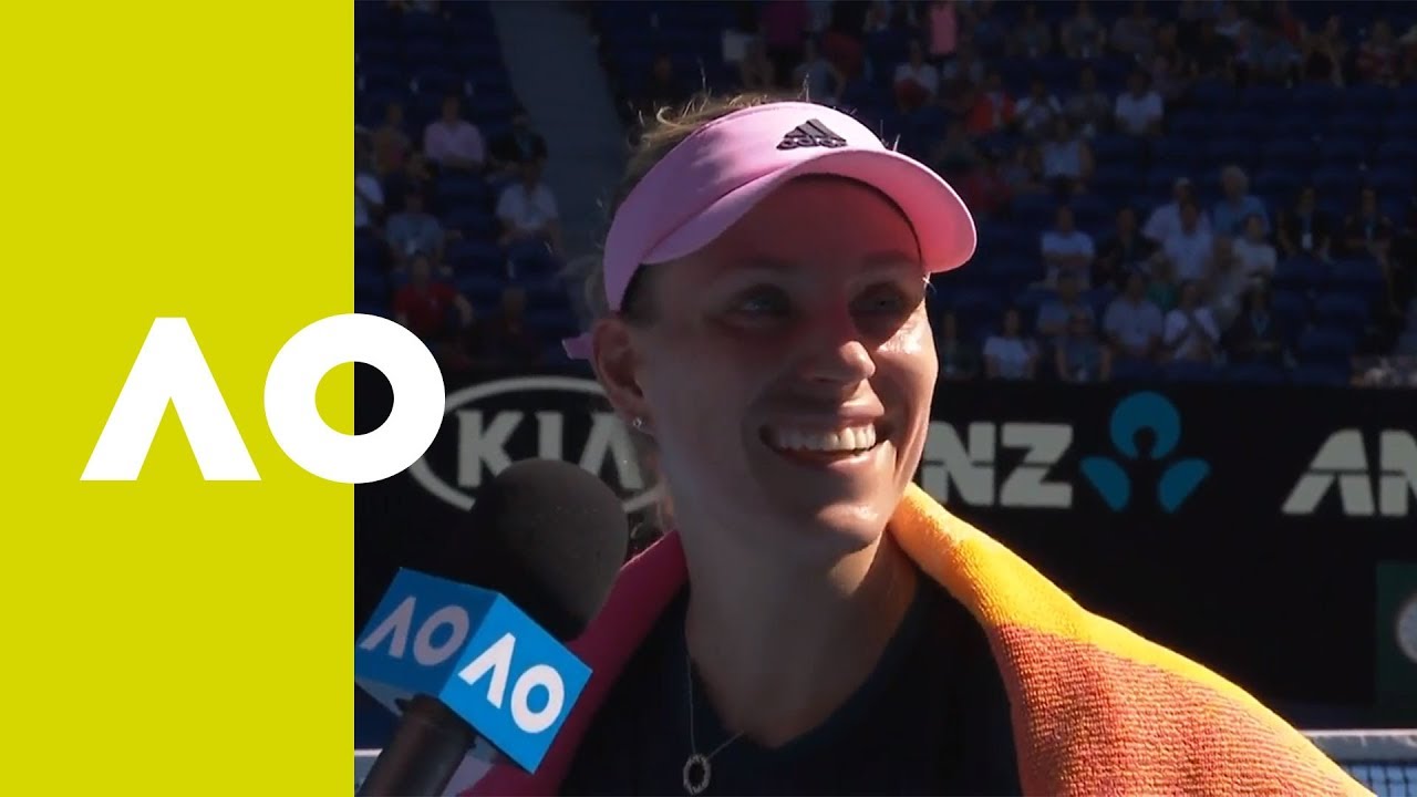 Angelique Kerber on-court interview | Australian Open 2019 german