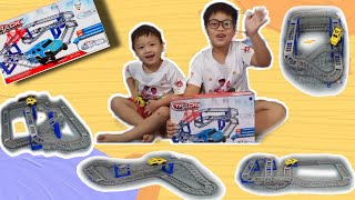 How to Assemble Track Speed Cornering Toy / Assemble 23 Tracks of Track Speed Cornering Toy