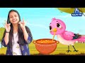 चुन चुन करती आई चिड़िया Chu Chu Karti Aayi Chidiya | 2D Hindi Rhymes For Children | SAM TV | #video