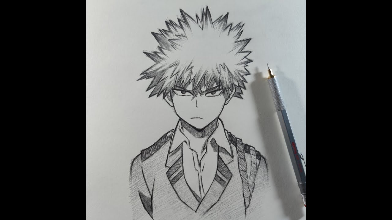 Dibujos de bakugou