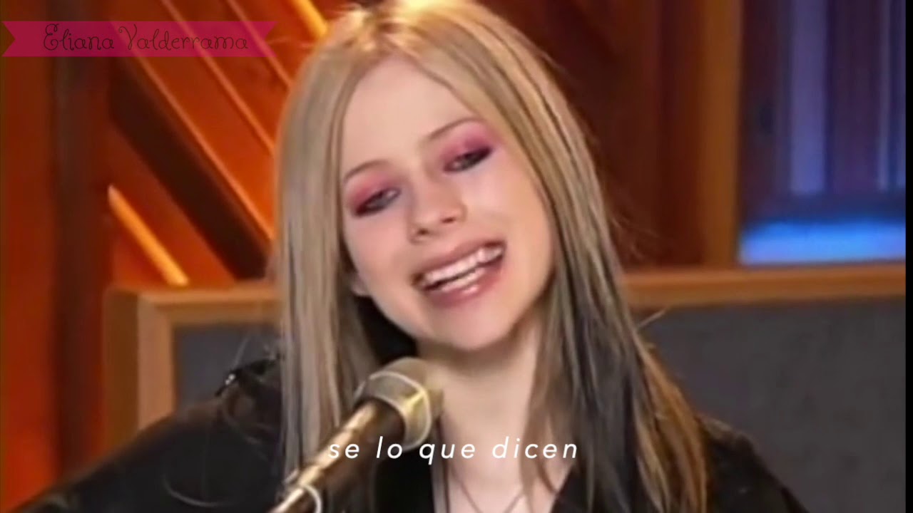 Avril Lavigne| My Happy Ending Live | AOL Sessions | Español - YouTube