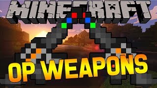 ADMIN WAPONS MOD!!!! | MINECRAFT MOD SHOWCASE