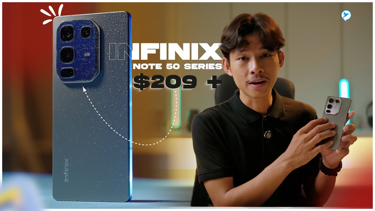 សឹងមិនជឿថា Infinix Note 50 Pro មួយនេះដាក់លក់ក្នុងតម្លៃចាប់ពី $209