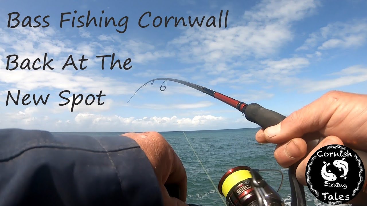Bass Fishing Cornwall – Back At The New Mark Again Lure Fishing For Bass