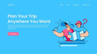 Designing Plantrip Website Ui Ux On Figma