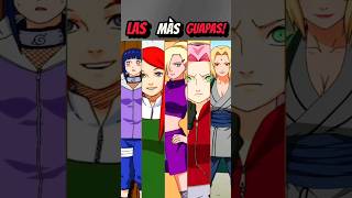 Las MUJERES más GUAPAS de NARUTO! #naruto #narutoshippuden #anime