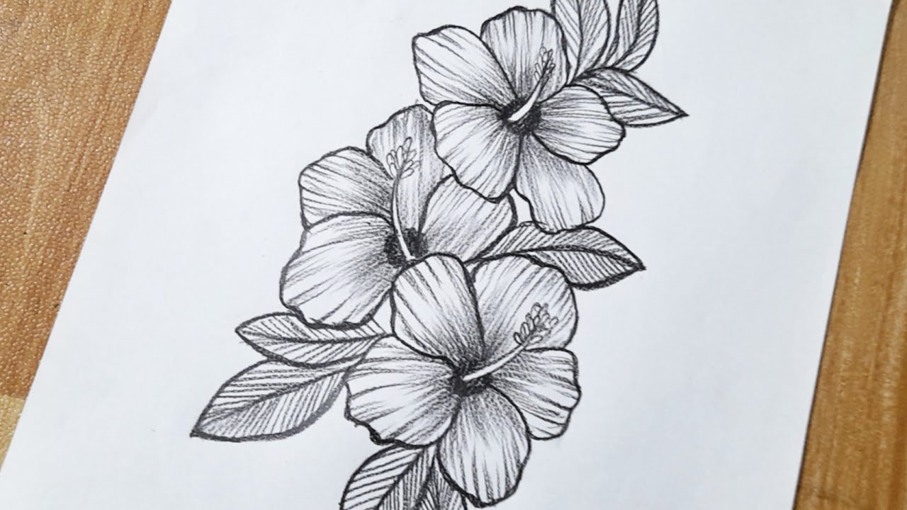 Hibiscus Flower Tattoo Design – Tattoos Wizard Designs