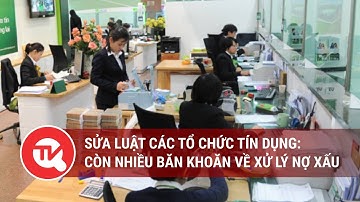Sửa Luật Các tổ chức tín dụng: Còn nhiều băn khoăn về xử lý nợ xấu | Truyền hình Quốc hội Việt Nam