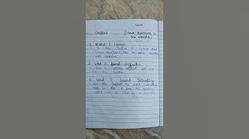 learner diary class 8 maths chapter 2