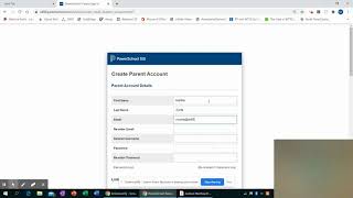 Powerschool: Video shows parent's how to create an account in Powerschool to view student's grades.
