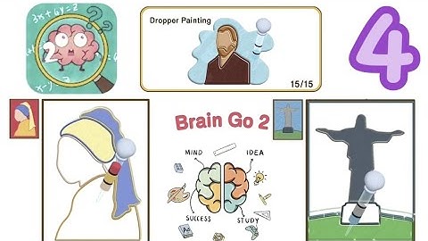 Brain Go 2 - Dropper Painting Levels 1-15 Part 4(Android, IOS) + IQ Detective Gameplay Walkthrough