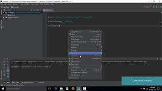 017 List functions in Python